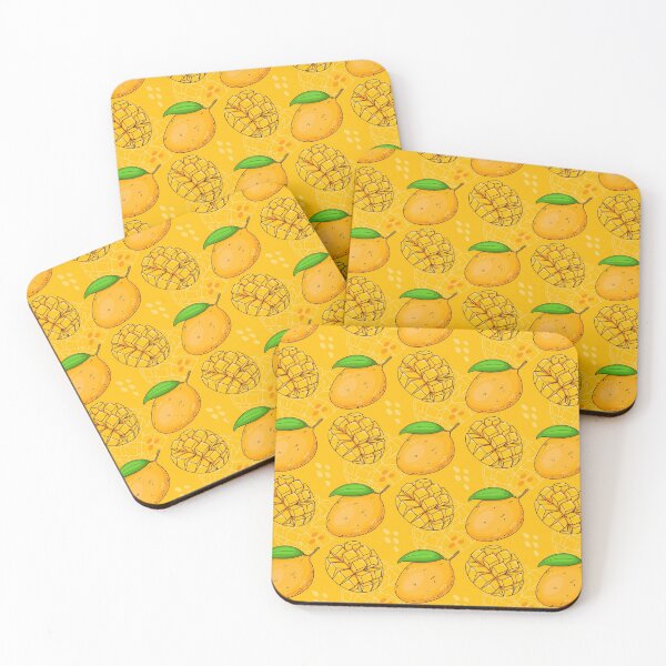 Item preview, Seamless Mangos designed and sold by Vector Scout Lab.
