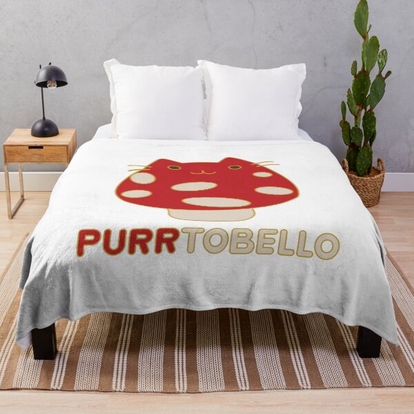 Item preview, PURRrtabello - Cute Red Mushroom Cat designed and sold by arturekdesign.