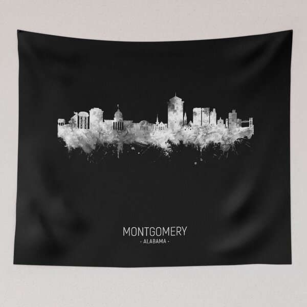 Item preview, Montgomery Alabama Skyline designed and sold by ArtPrints.