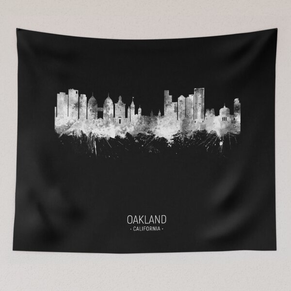 Item preview, Oakland California Skyline designed and sold by ArtPrints.