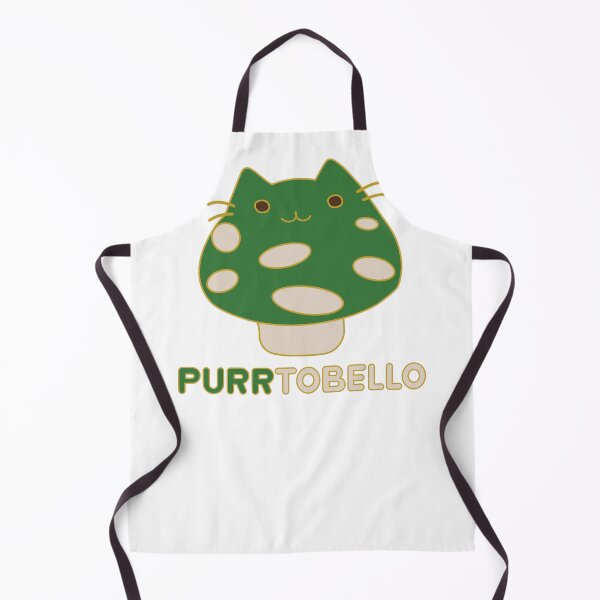 Item preview, PURRtabello - Cute Green Mushroom Cat designed and sold by arturekdesign.