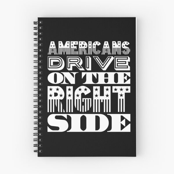 Item preview, Americans Drive on The Right Side Fun Design designed and sold by Flow-Store.