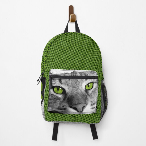 Item preview, Green-Eyed Tabby Cat designed and sold by PaisleyMcNoodle.