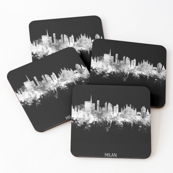 Item preview, Milan Italy Skyline designed and sold by ArtPrints.