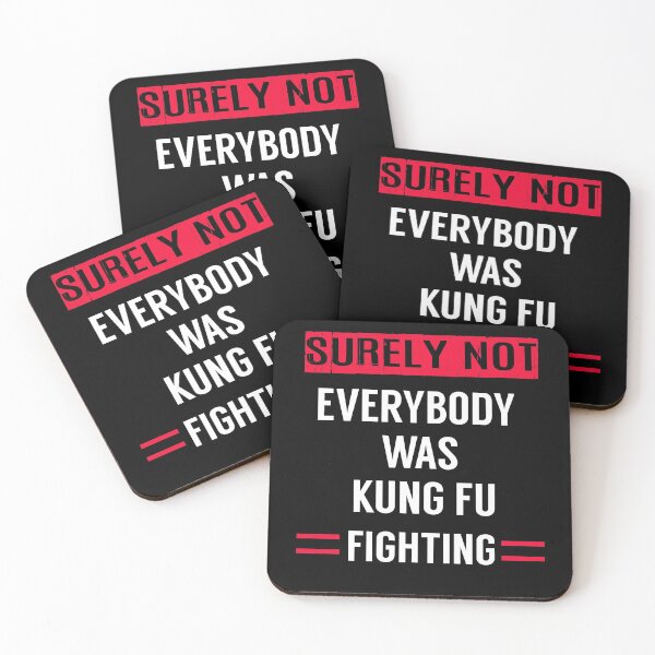 Item preview, Surely noteverybody was kung fu fighting designed and sold by TopDesignArt.