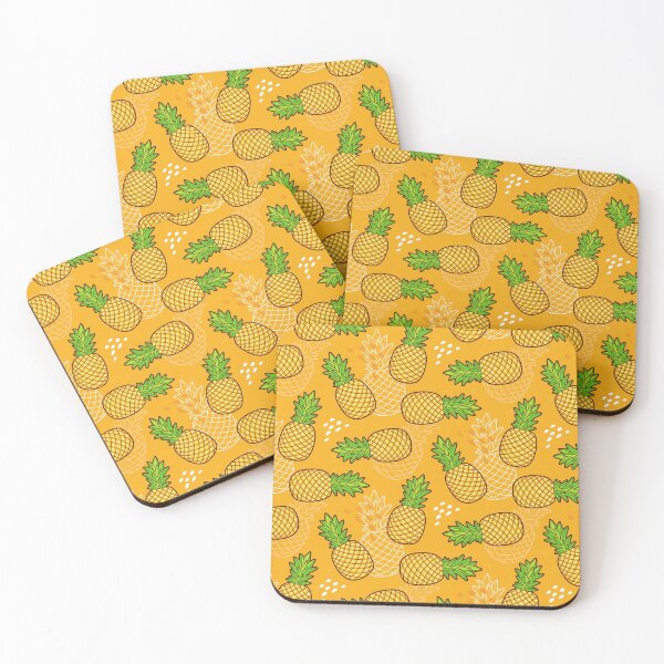 Item preview, Seamless Pineapples designed and sold by Vector Scout Lab.