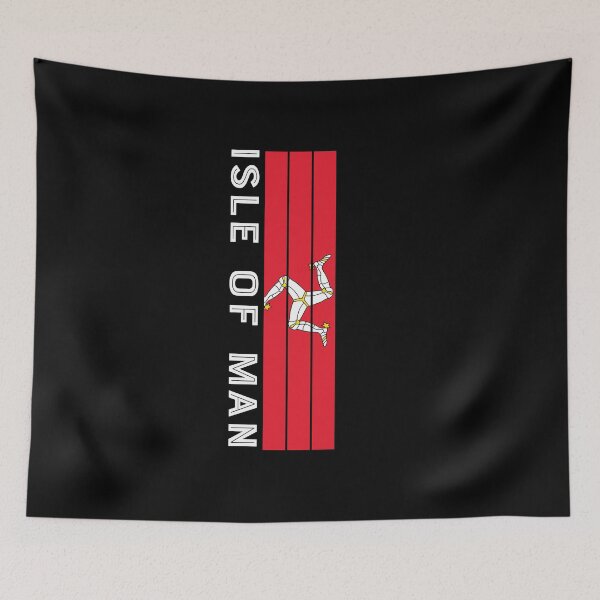 Item preview, isle of man Flag Colors in Stripes designed and sold by Papisanchez90.