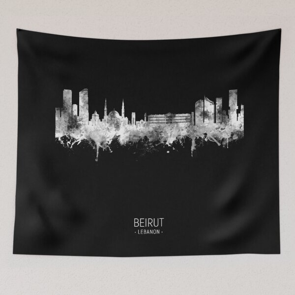 Item preview, Beirut Lebanon Skyline designed and sold by ArtPrints.