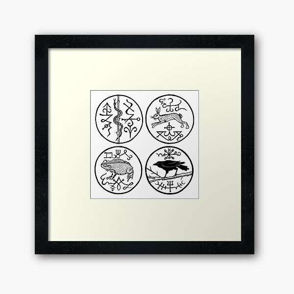 Item preview, The Directional Familiars by Gemma Gary designed and sold by TroyBooks.