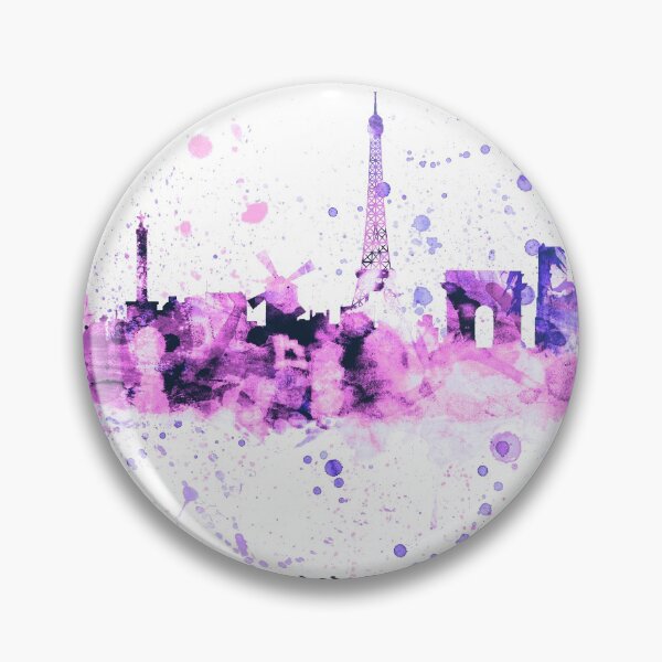 Item preview, Paris France Skyline designed and sold by ArtPrints.