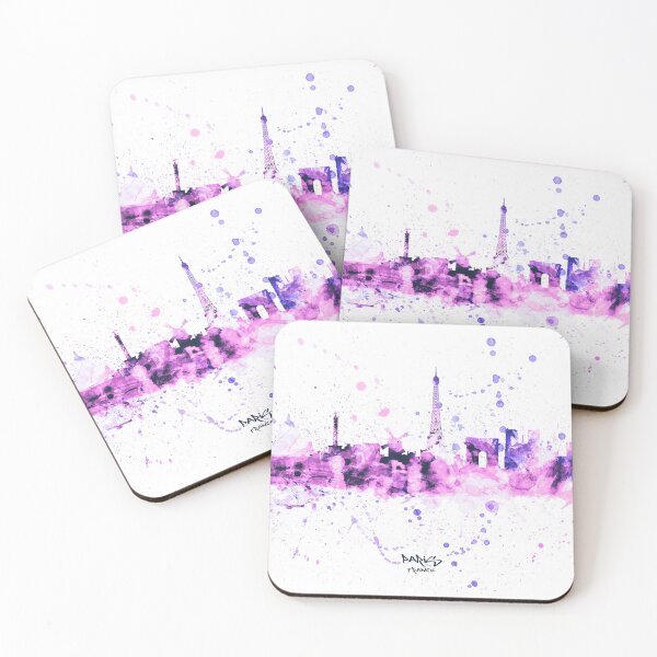 Item preview, Paris France Skyline designed and sold by ArtPrints.