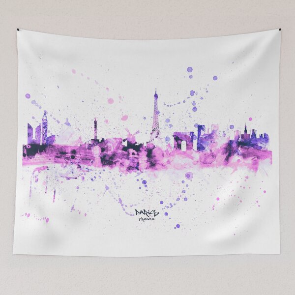 Item preview, Paris France Skyline designed and sold by ArtPrints.
