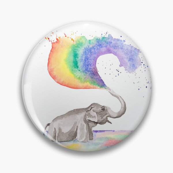 Item preview, Rainbow Elephant designed and sold by Gillian Cross.