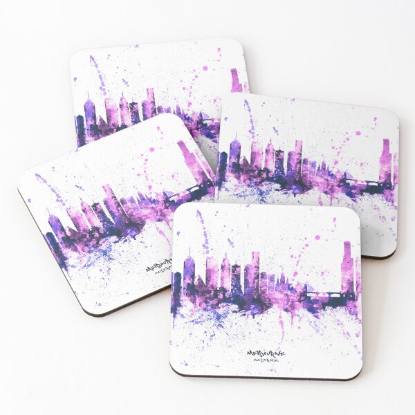 Item preview, Melbourne Australia Skyline designed and sold by ArtPrints.