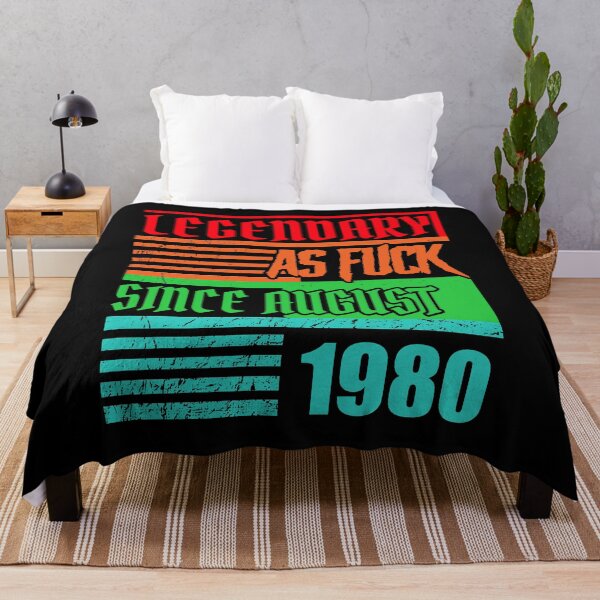 Item preview, 40th birthday Legendary as fuck since August 1980 designed and sold by shurikaner.