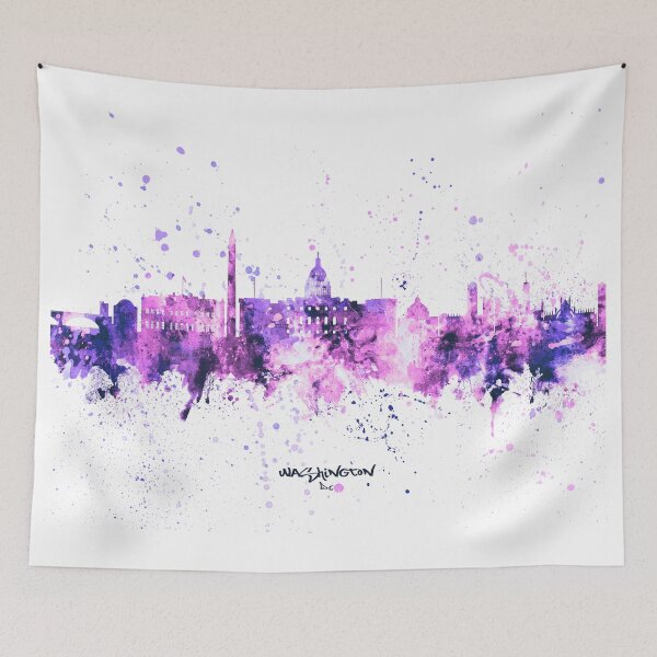 Item preview, Washington DC Skyline designed and sold by ArtPrints.