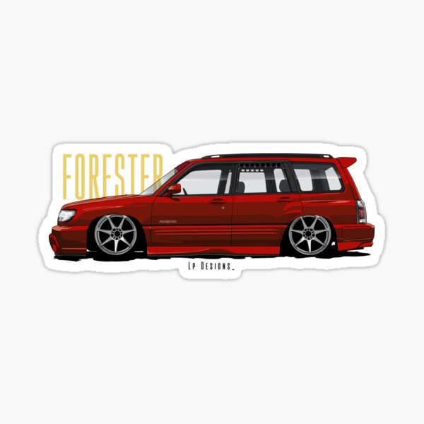 subaru jdm stickers