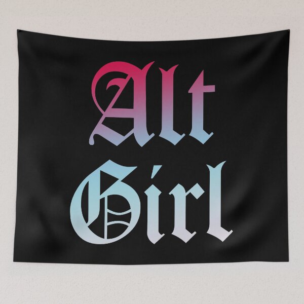 Item preview, Alt Girl (Gangsta Style • Funny TikTok Phrases • Alternative TikTok Girl) designed and sold by SassyClassyMe.