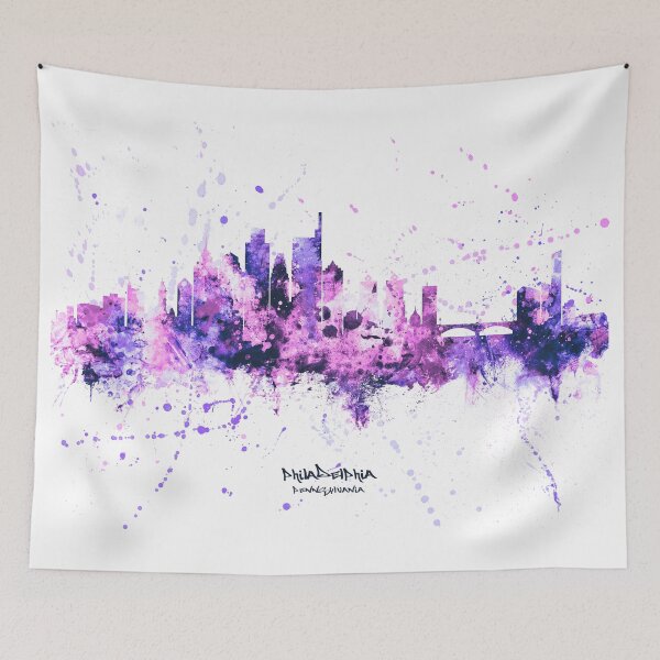 Item preview, Philadelphia Pennsylvania Skyline designed and sold by ArtPrints.