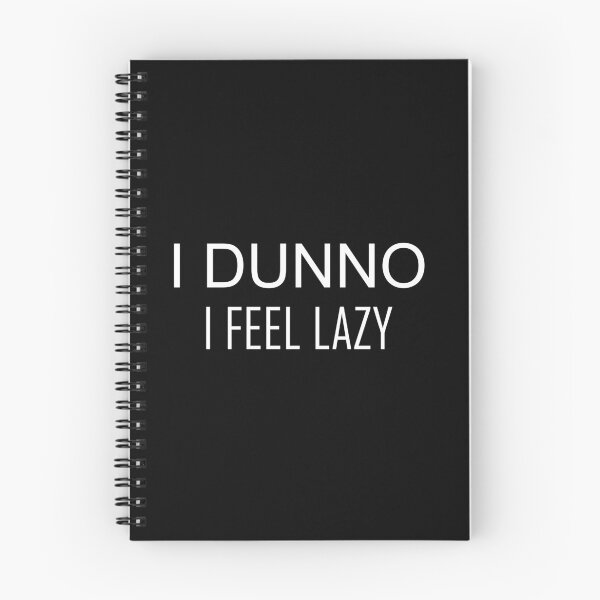 Item preview, I dunno i feel lazy designed and sold by M-Farouk.