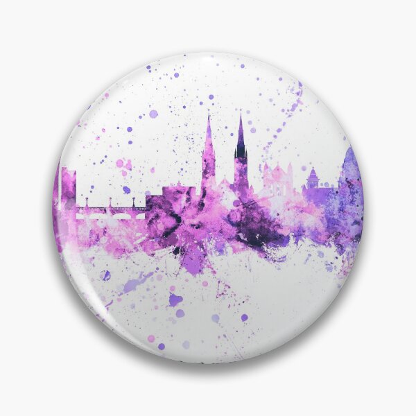 Item preview, Belfast Northern Ireland Skyline designed and sold by ArtPrints.