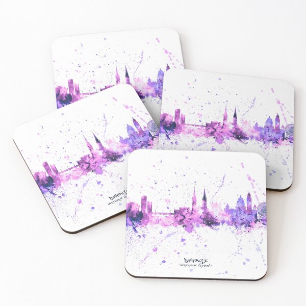 Item preview, Belfast Northern Ireland Skyline designed and sold by ArtPrints.