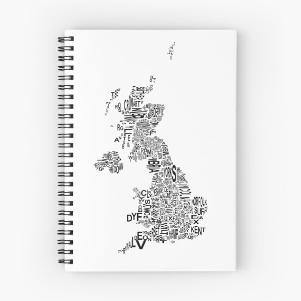 Item preview, United Kingdom County Map designed and sold by GeorgeLemon.