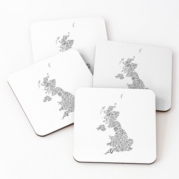 Item preview, United Kingdom County Map designed and sold by GeorgeLemon.