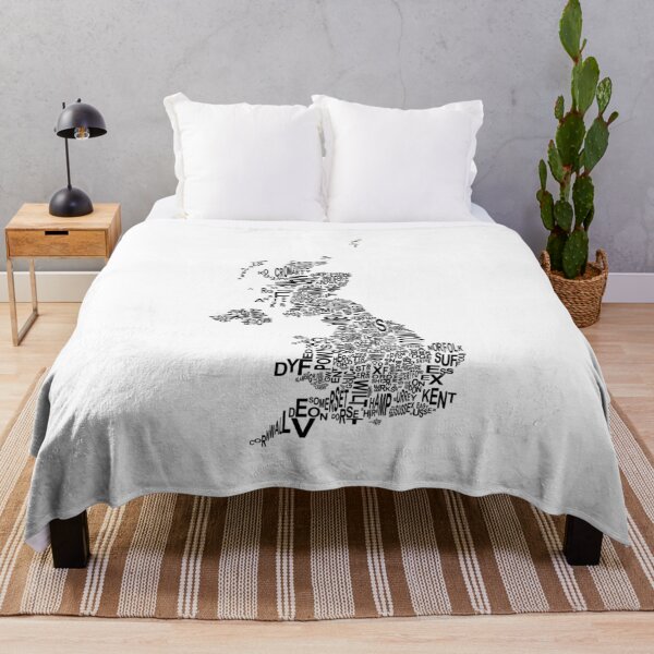 Item preview, United Kingdom County Map designed and sold by GeorgeLemon.