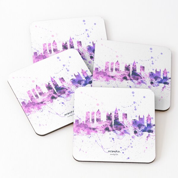 Item preview, Atlanta Georgia Skyline designed and sold by ArtPrints.
