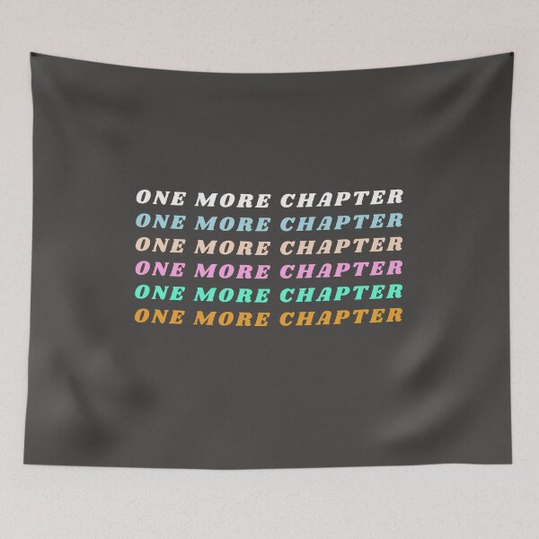 Item preview, One More Chapter / Book Lover / gift for reader designed and sold by CarpeDiemLife.