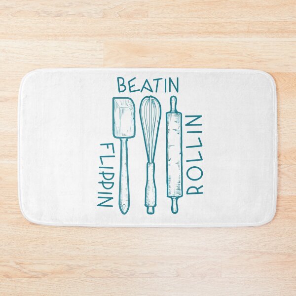 Item preview, Beatin Flippin Rollin funny kitchen utensils design for all the chefs and cooking lovers designed and sold by PunMan Army.