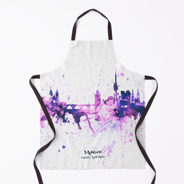 Item preview, Prague (Praha) Czech Republic Skyline designed and sold by ArtPrints.
