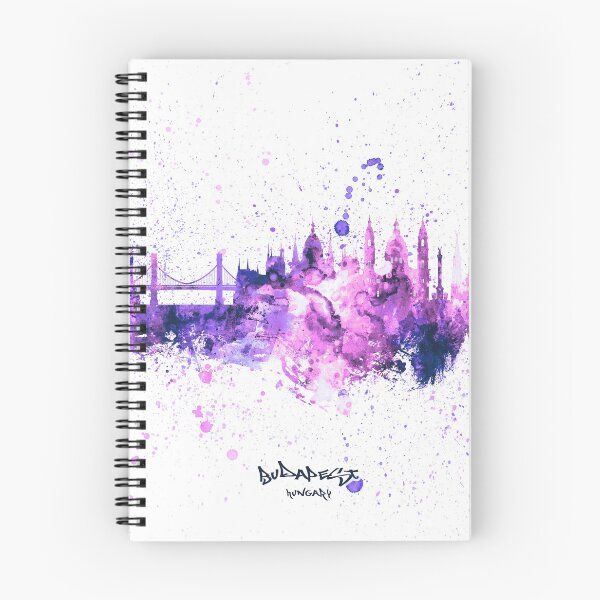 Artikelvorschau, Budapest Hungary Skyline entworfen und verkauft von ArtPrints.