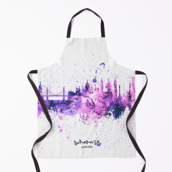 Item preview, Budapest Hungary Skyline designed and sold by ArtPrints.