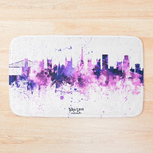 Item preview, Bristol England Skyline designed and sold by ArtPrints.