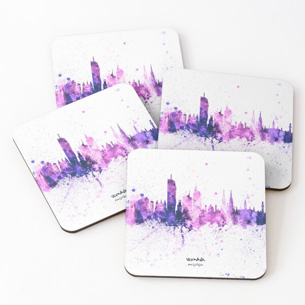 Item preview, Vienna Austria Skyline designed and sold by ArtPrints.