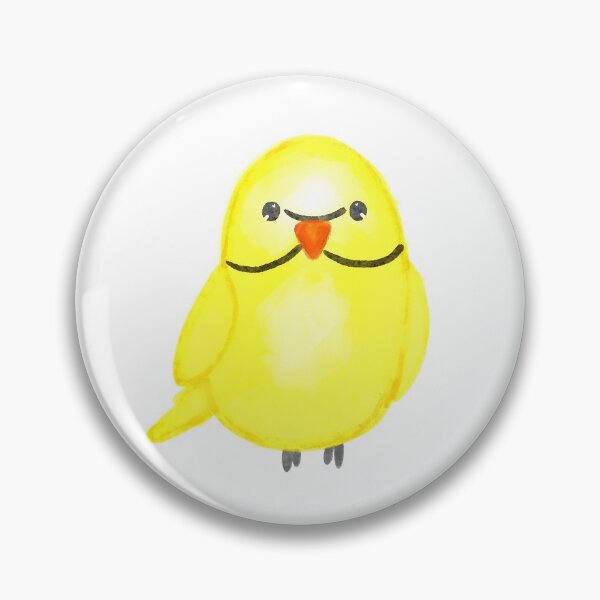 Item preview, Cute Yellow Indian Ring Neck Parrot Parakeet Watercolour  designed and sold by Sabbycreates.