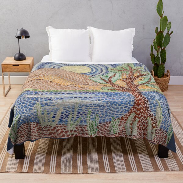 Item preview, Handmade Embroidery of Landscape designed and sold by ramanandr.