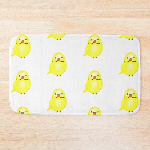 Item preview, Cute Yellow Indian Ring Neck Parrot Parakeet Watercolour  designed and sold by Sabbycreates.