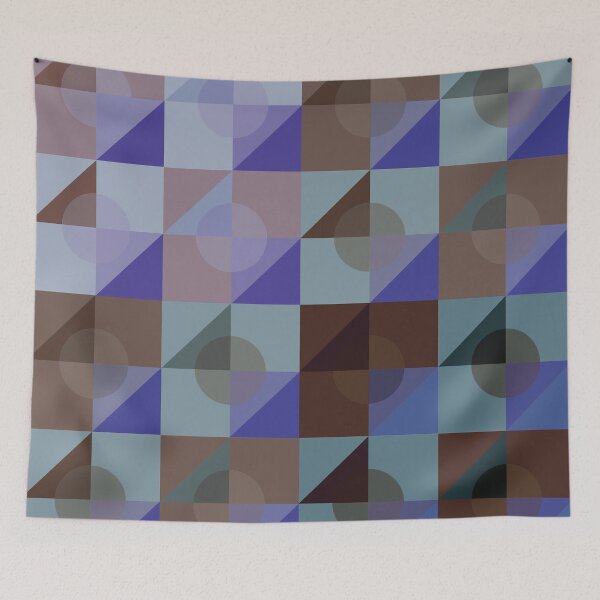 Item preview, Abstract, geometric pattern - cool radiations designed and sold by korasi.