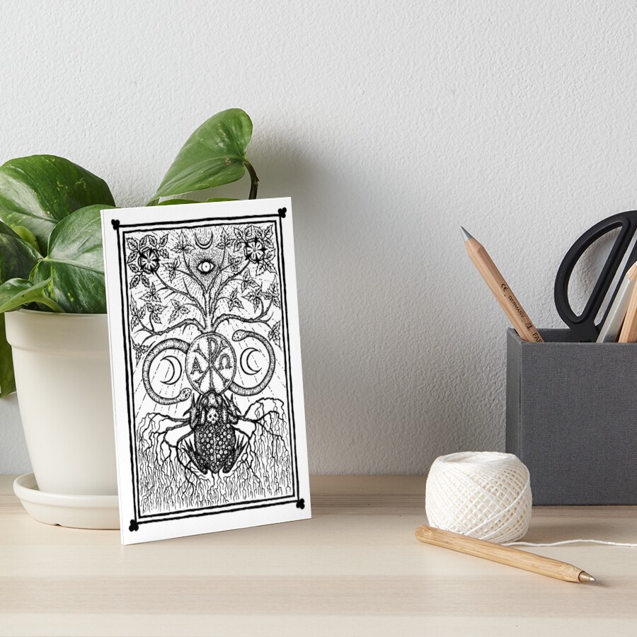 Item preview, Art Board Print designed and sold by TroyBooks.