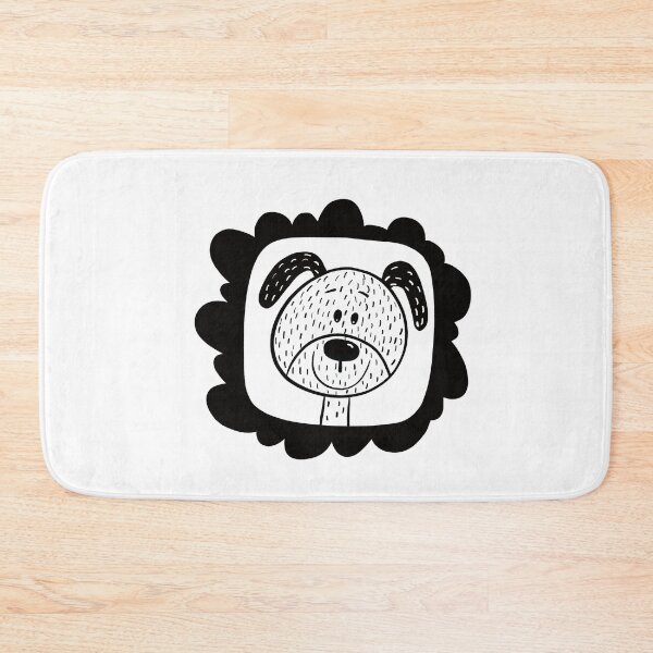 Item preview, Black and white dog in frame designed and sold by KateCrafts.