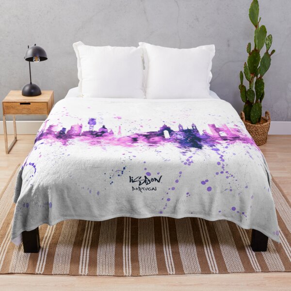Item preview, Lisbon Portugal Skyline designed and sold by ArtPrints.