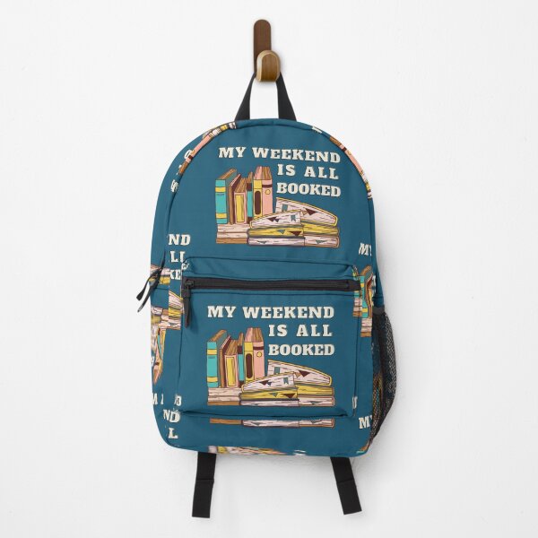 Item preview, My Weekend is All Booked / Idea for Book Lover designed and sold by CarpeDiemLife.