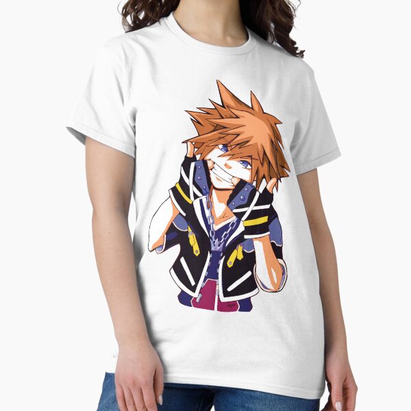 Vista previa del artículo con la obra «¡Sé feliz, Sora! Kingdom Hearts», diseñado y vendido por Out0fFocus.