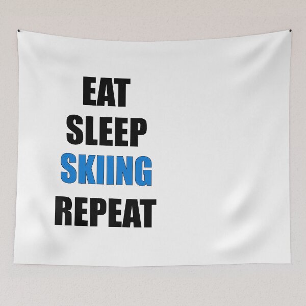 Item preview, Eat. Sleep. SKIING. Repeat. designed and sold by Jannis12.