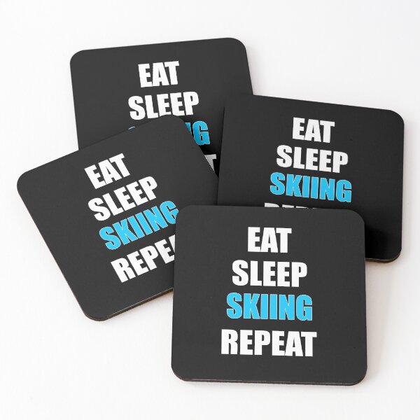 Item preview, Eat. Sleep. SKIING. Repeat. designed and sold by Jannis12.