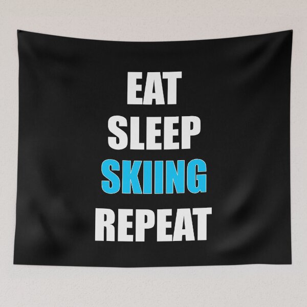 Item preview, Eat. Sleep. SKIING. Repeat. designed and sold by Jannis12.