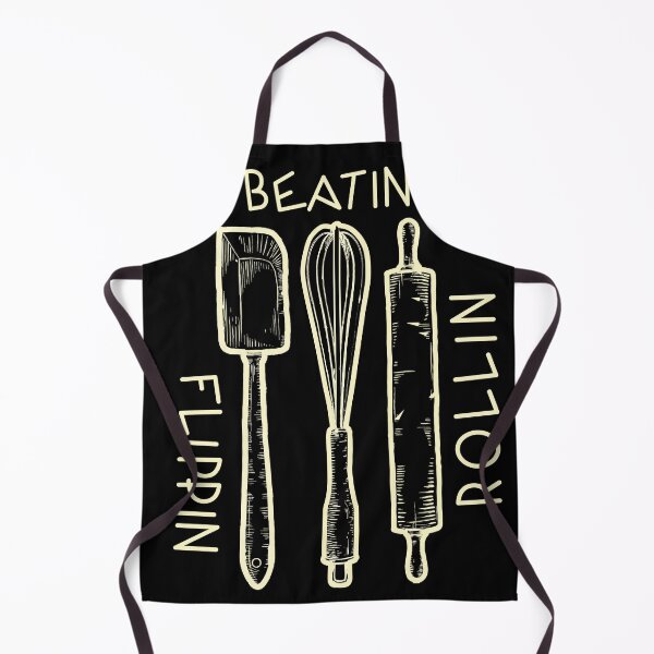 Item preview, Beatin Flippin Rollin funny kitchen utensils design for all the chefs and cooking lovers designed and sold by PunMan Army.